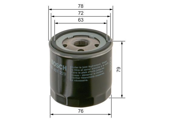 FLT-OP534 Yag Filtresi (Chrysler