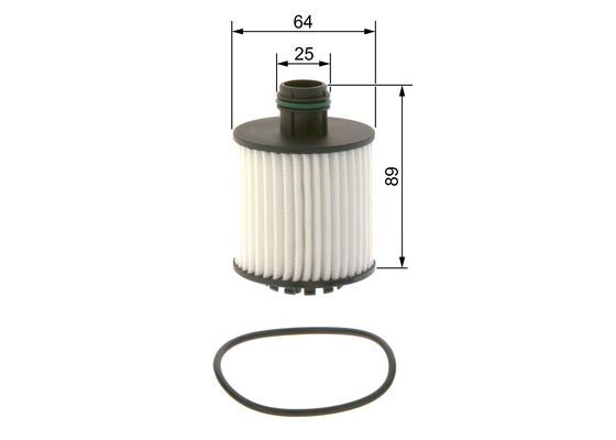 KOF18009 Yag Filtre Fiat Egea 2015- / Doblo Iv 2015- / Fiorino 2013-/ 500l Euro 5 1.3 Mjt 2012- (Euro 6)