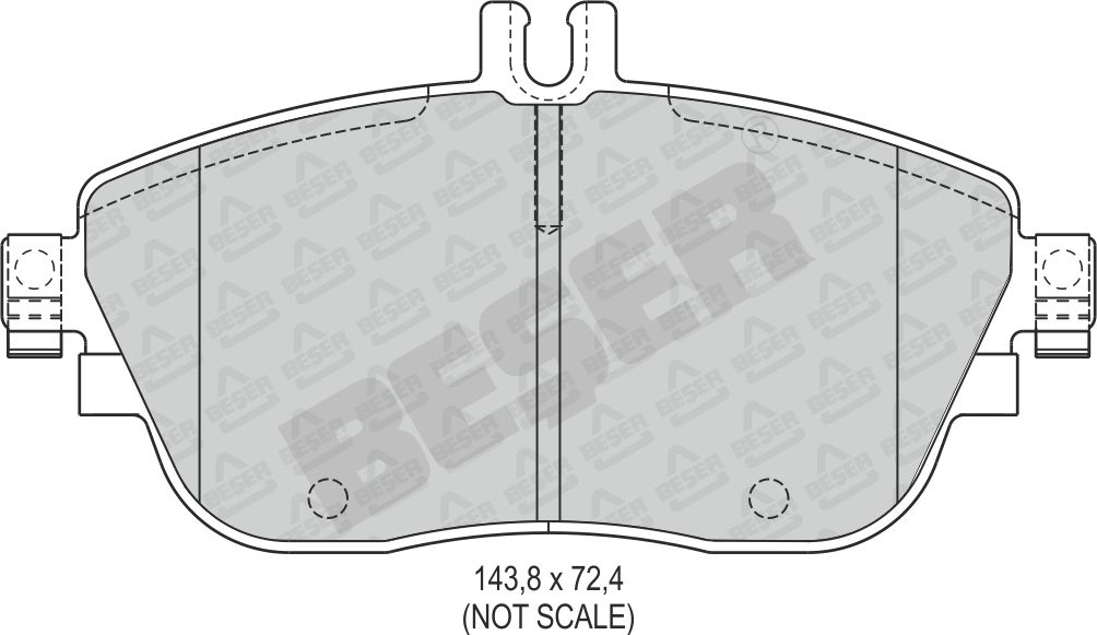 FRD FDB4245 Fren Balatasi Ön Sport Paket W176-246-156-117