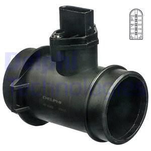 DEL-AF10282-12B1 Hava Kutle Olcer ( Mercedes 611/111 Spr/Vit/210/202)