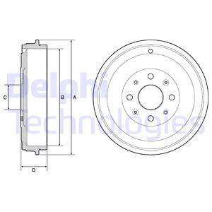 WDR1030 Fren Kampanasi Arka 4 Delik 269x60x228,3x61 Fiat G.Punto 1.3 Mjt - 1.4 2005-2012 / G.Punto Evo 1.3 Mjt - 1.4 2008-2012 / Opel Corsa D 1.2 - 1.4 - 1.3 Cdti 2006-2014/ Corsa E 1.2 - 1.4 - 1.3 Cdti 2014-