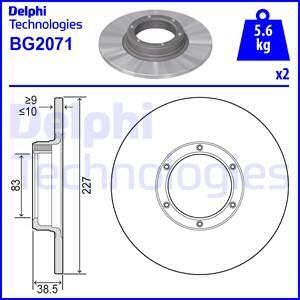TRW-DF1005 Fren Diski On Deliksiz R12 Toros R5 75-85