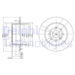 WBD1185 Fren Diski Arka Duz 4 Bjn 269,7x9,9x57x69,2 Opel Vectra B 1.6i 1995-2003/ Vectra B 1.8i 1995-2003/ Vectra B 2.0 Dti 1995-2003/ Vectra B 1.7 Td 1995-2003/ Vectra B 2.0 Di 1995-2003