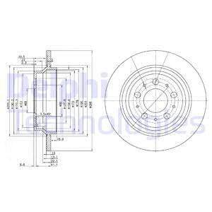 APETECH.2560D Arka Fren Diski Volvo    S80; S60; Xc70; V70 Ii;I S80  2.8t6,2.9,2.0,2.0t,2.4 (05.98-); S60  2.4,2.4t,2.4d5,2.0t,2.4t Awd (11.00-); Xc 70  2.4t Xc Awd (09.00-09.02); V70 Ii  2.4t,2.4,2.3t5,2.4d5 (03.2000-); V70 I  2.4,2.0t Awd,2.0,2.0t,2.4t (97-00)