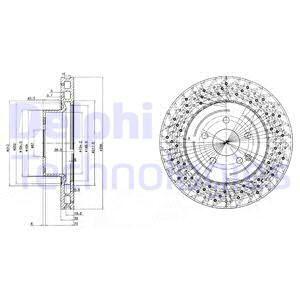 BRE-09.A353.11 Fren Diski Mercedes W220 On S400-500