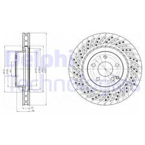 M2032V Fren Diski On Havali Performans Delikli 5 Bjn 330x32x67x64,5 Mercedes E (W211) E200 - E220 Cdi - E280 Cdi - E320 Cdi - E350 - E500 02-08/Sl (R230) 280-300-350-500 01-12