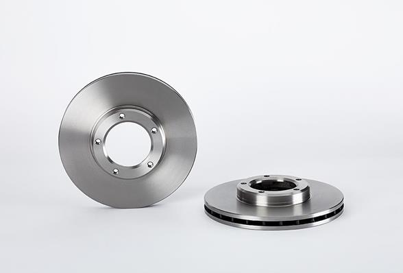 DEL-BG4004T Fren Diski On Havali 257mm 6 Bijon ( Fiat Grande Punto 05- Opel Corsa D-E )
