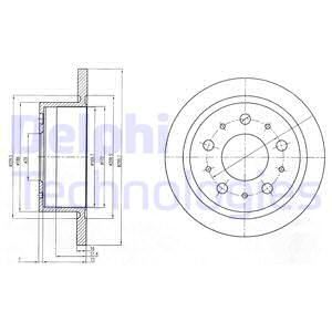 BOS-0986479317 Fren Diski Arka 300mm Adet ( Fiat Ducato Citroen Jumper Peugeot Boxer 06-)