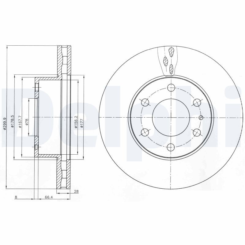 BOS-0986479641 Fren Disk On  E6   ( Iveco  Daily Iii   14/ 19 )