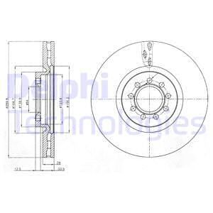 MGA-50494 Fren Disk On Hava Kanalli 290-9-(Iveco   Daily Iv 2006/2011 Iveco   Daily V 2011/2014 Iveco   Daily Vi 2014/  )
