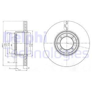 BOS-0986479640 Fren Disk Arka 294-8 (Iveco Daily Iv Panelvan  Van 35c11 V 35s11 V 07-1)