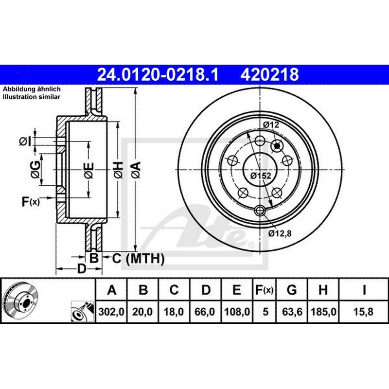 DEL-BG4125 Fren Diski (Ciftli Paket), Delikli
