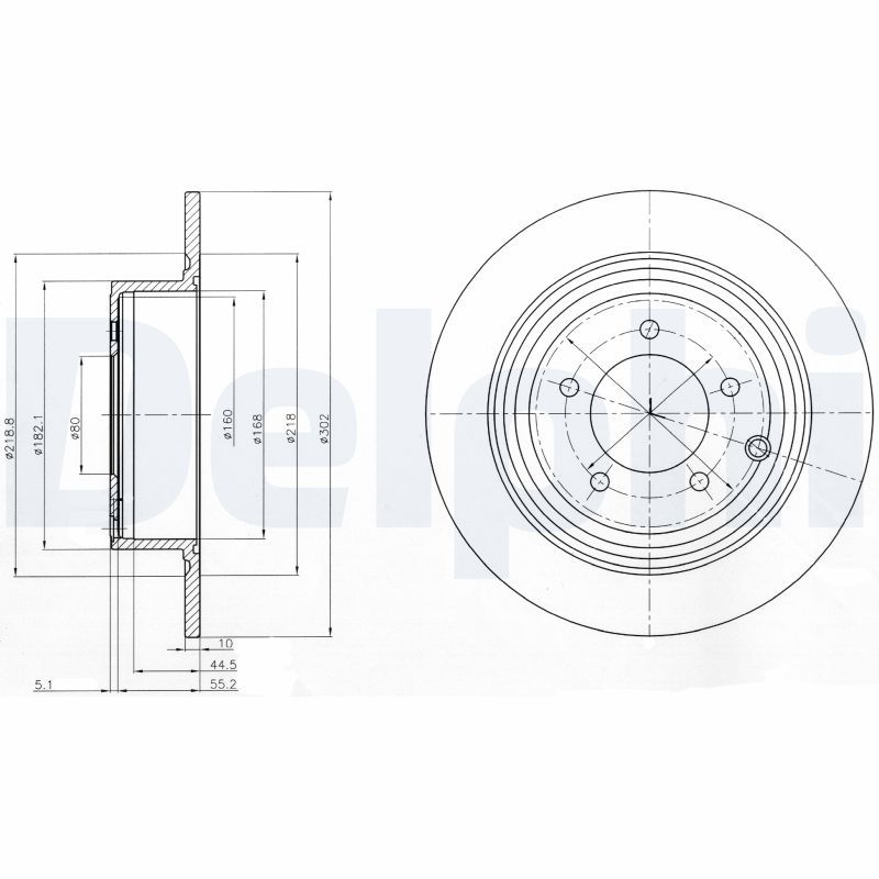 FEBI 108491 Fren Diski Ön  Compass