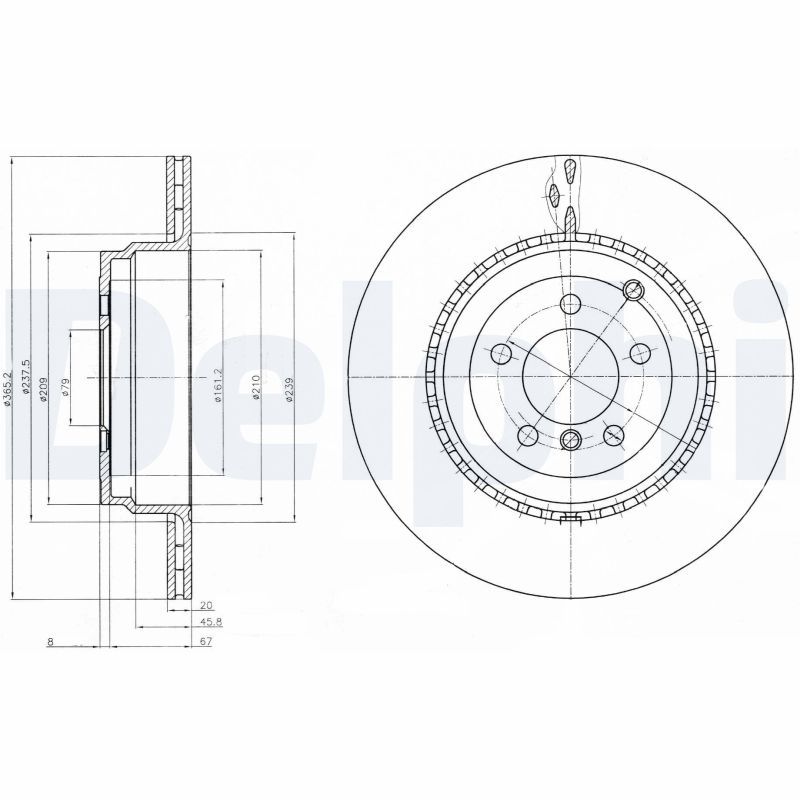 HLL-8DD 355 116-961 Fren Diski Arka Landrover Range Rover Iii  4.4 V8 - 5.0