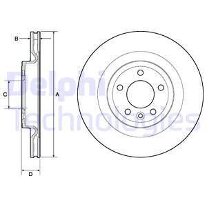BCH 0986479D31 Fren Diski Arka Adet Land Rover Range Rover Iv-Sport