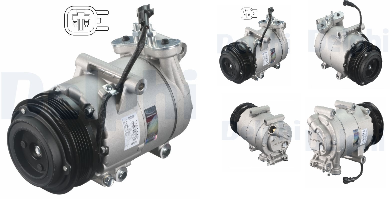 58-1902 Klima Kompresoru 5pk 108mm Ford Focus Ii 1.6i 2004-2011/ C-Max I 1.6i 2007-2011/ Volvo S40 Ii 2.0i 2004-2012