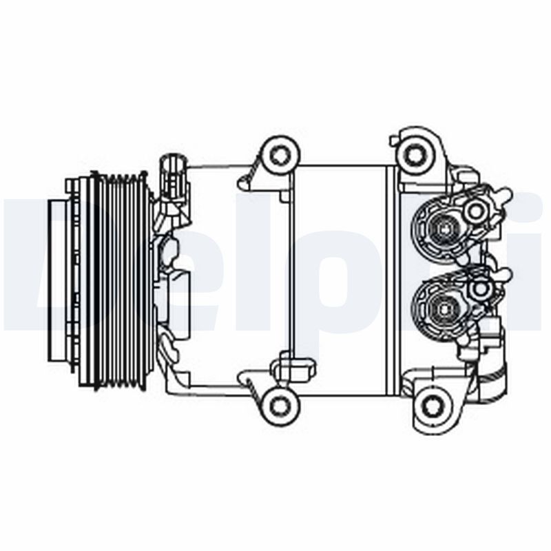 BHR ACP 1185 000S Klima Kompresörü  Focus/C-Max/Fiesta