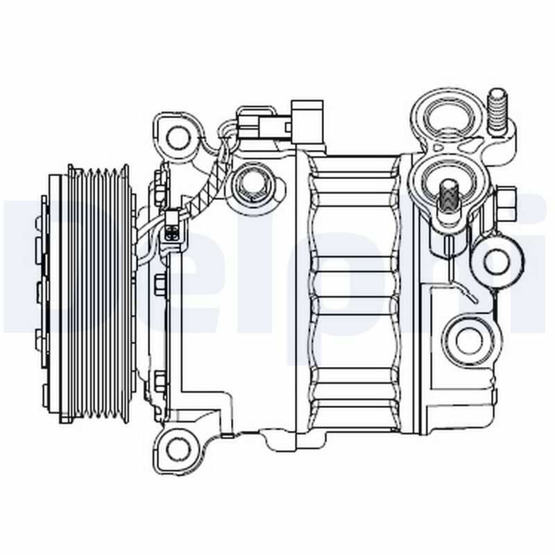 BOS-1986AD1335 Klima Kompresoru Volvo S40 S60 V40 V50 V60 Ford Focus 1.6 Tdci