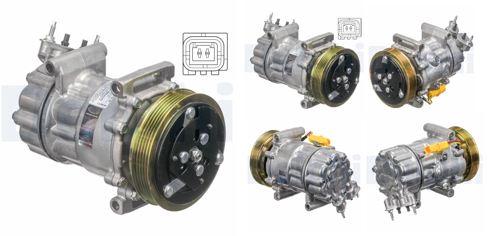 BHR ACP 384 000S Klima Kompresörü  Mini R55-R56-R57-R58-R59-R60