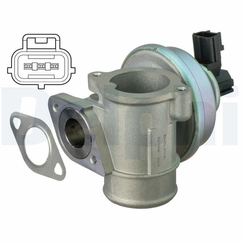 ZEGR1045 Egr Valfi Sensorlu Ford Mondeo Iii 2.0 Tdci (D5ba-Sdba-D6ba-Hjba-Hjbb-Hjbc) 2002-2007/ Transit (V184) 2.0 Di (Abfa-F3fa) - 2.4 Di (D2fa-D2fb-D2fe-D4fa) - 2.4 Tde (Dofa) 2002-2005