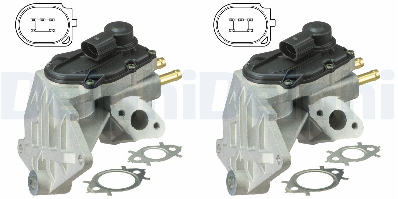 KALE-348950 Egr Valve A3 - Altea Altea Xl Leon Toledo Iii - Octavia - Eos Golf V Jetta Iii Passat Touran 06-> Tu