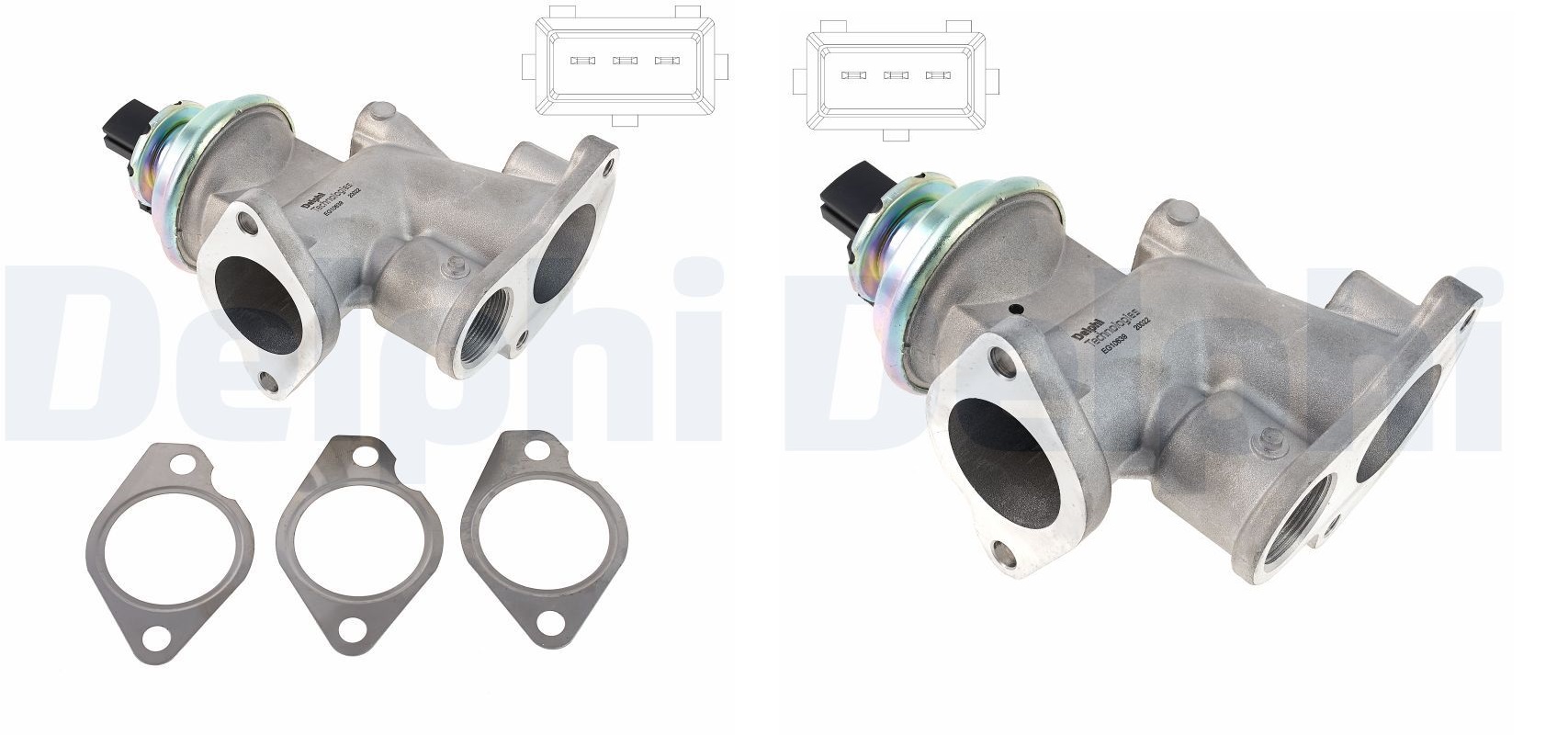 BSG 65-836-013 Egr Valfi  Corsa C Combo C Astra G