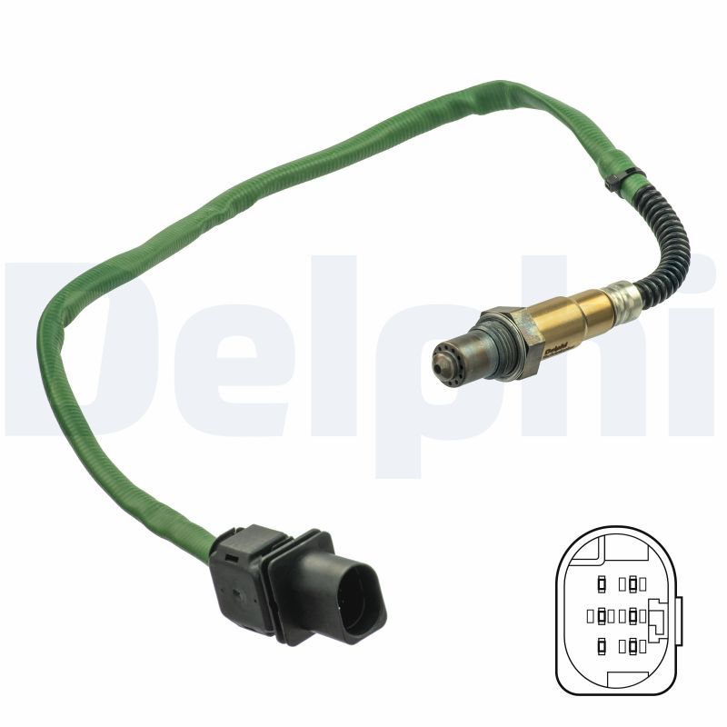 BOSCH 0258017016 Oksijen / Lambda Sensörü (Benzin) Chrysler; Dodge; Jeep; Mercedes-Benz 209 Cdi Sprinter; 210 Cdi Spr