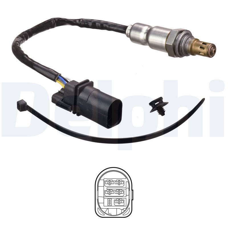 ZLS1131 Lambda (Oksijen) Sensoru 350 Mm Opel Corsa E 1.3 Cdti (Dtc-Dtn-Dte-Dtr) 2014-