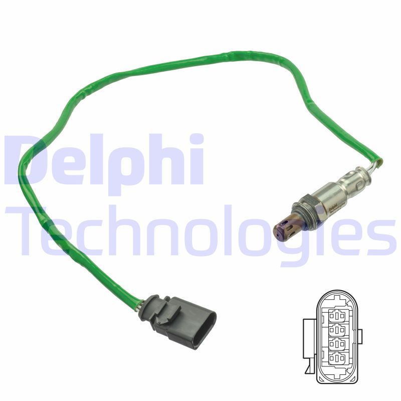 BOS-0258010036 Lambda - Oksijen Sensoru 0258006093 ( Vw  Golf V Jetta 1.6 Blf Motor )