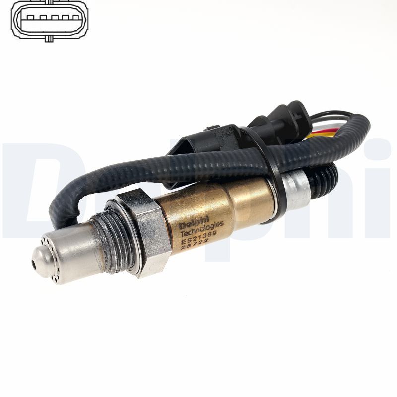 DEL-ES21369-12B1 Oksijen Sensoru On Berlingo Rifter 1.2 Astra L Corsa F P2008 P5008