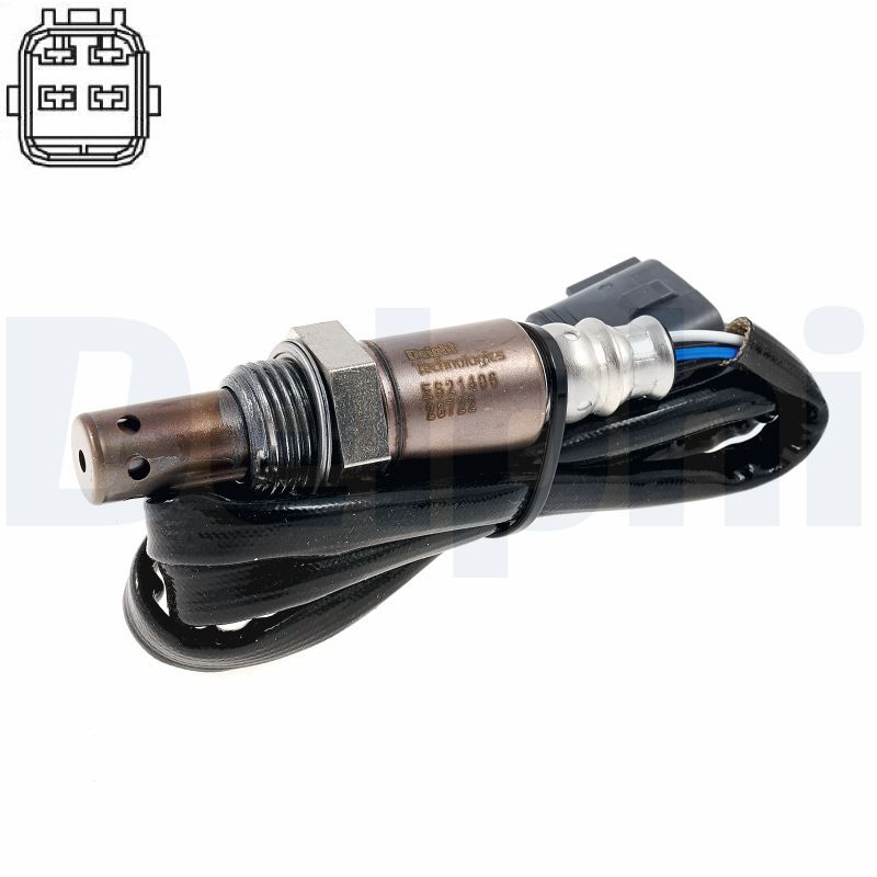 DELPHI ES21620-12B1 Oksijen Sensoru Toyota Yaris 05-10