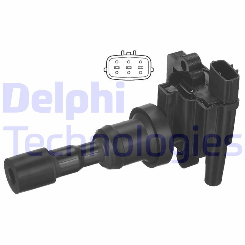 DOD-17510 Bobin (Mitsubishi  Carisma 1.8 (Da2a) 95-06/Lancer Vi 2.0 16v Evo 96-03/Outlander I 2.0 03-06)