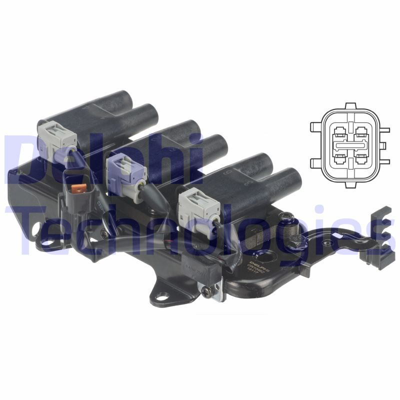 NGK-48372 Atesleme Bobini Hyundai Tucson 2.7 04-10