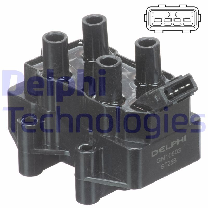 MGA-30173 Atesleme Bobini ( Peugeot  306 / 405 / 406 )
