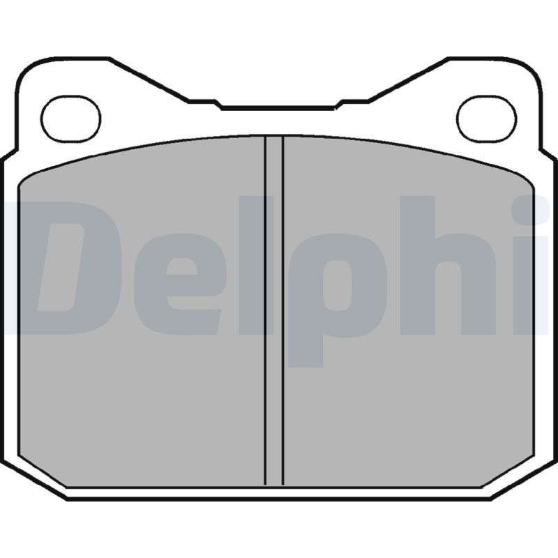 WDB103 Fren Balata On Mercedes 230 E (W123) 2.3 17.50mm 1977-1985