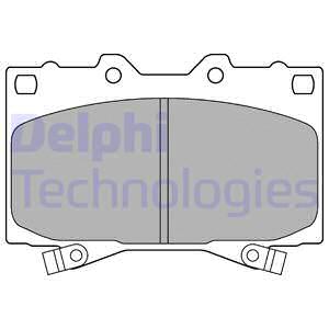 ZEG707-04 Fren Balata On Toyota Land Cruiser 100 (Uzj100) 4.2 Td 1998-2007 / Land Cruiser 100 (Uzj100) 4.7 1998-2007
