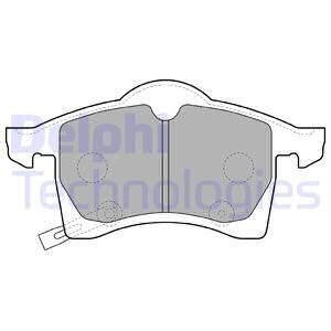 L10-1264 Fren Balata On Ikazli Opel Zafira A 1.6 16v 1999-2005/ Zafira A 1.8 16v 1999-2005/ Astra G 1.6 16v 1998-2005/ Astra G 2.0 16v 1998-2005/ Astra G 2.0 Dti 1998-2005 / Astra F 2.0 1991-1998