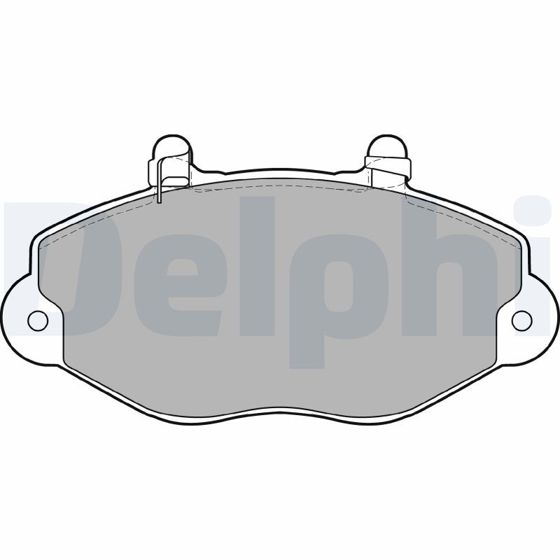 WDB204 Fren Balata On Ford Transit (E_ _) 2.5 Di T15 18.80mm 1994-2000