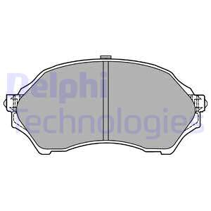 DEL-LP1440 Balata Fren On-(Mazda  323-Familya 98/02 1.5 )