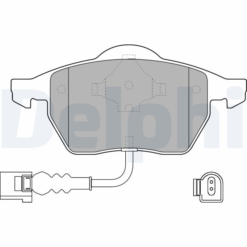 05P969 Fren Balata On Fisli Volkswagen Golf Iv 1.9 Tdi 1997-2005/ 1.8 T 1997-2005 / Bora 1.8 T 1998-2005/ Audi A3 1.6 1996-2003/ A3 1.9 Tdi 1996-2003/ Seat Leon 1.9 Tdi 1999-2006/ 1.8 20v 1999-2006