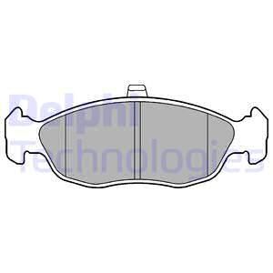 L10-1336 Fren Balata On Peugeot 106 Ii 1.4i 1996-2002 / 106 Ii 1.6i 1996-2002 / Xsara (N1) 1.6 1997-2005 / Saxo 1.4 1996-2004 / 306 1.6i 1993-2002/ 306 1.8i 1993-2002