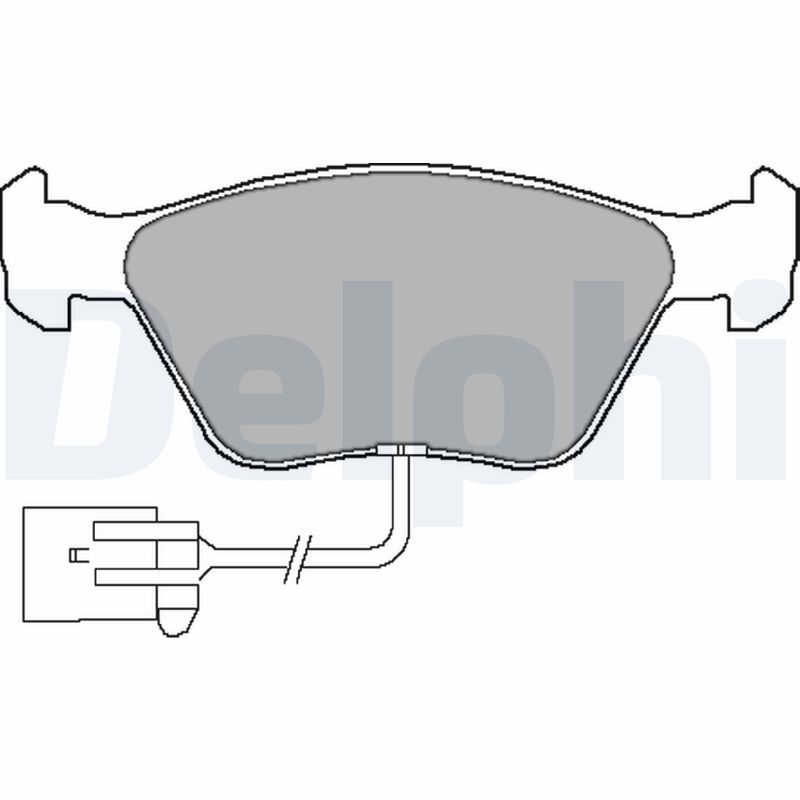 VAL-670619 Fren Balatasi On Ford    Escort 2.0 91-96    Mondeo 1.8 2.0 2.5  96-00