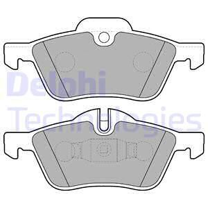 L10-1459 Fren Balata On Mini Mini (R50,R53) Cooper 1.6i 16v 18.30mm 2001-2006