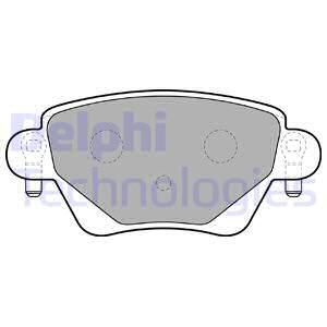 05P897 Fren Balata Arka Ford Mondeo Iii 1.6i 16v 2000-2007 / Mondeo Iii 2.0i 16v 2000-2007 / Mondeo Iii 2.0 Tdci 2000-2007