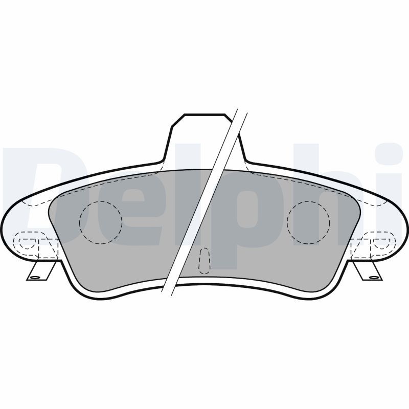 VAL-671203 Fren Disk Balatasi Arka Mondeo 2.0 12 94-08 96 Mondeo Estate Wagon 09.96 - 11.00 Cougar 2.0 08 98-12