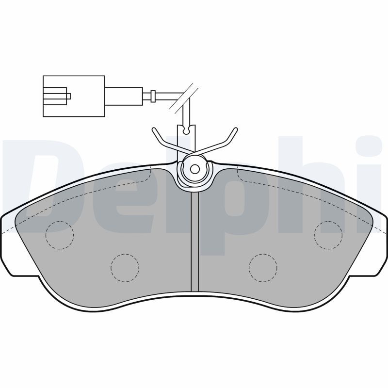 HAT-3031396 Fren Balatasi On (Fiat Ducato Peugeot Boxercitroen Jumper 2.5 2.8tdi)