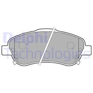 05P1114 Fren Balata On Ikazli Toyota Avensis (T25) 1.6 Vvt-I 2003-2008 / Toyota Avensis (T25) 1.8 2003-2008 / Toyota Avensis (T25) 2.0 D-4d 2003-2008