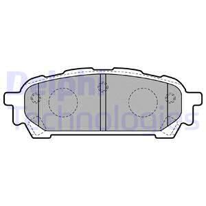 BRE-P 78 014 Balata Fren Arka-( Subaru  Impreza 00/07/Forester 03/08 )
