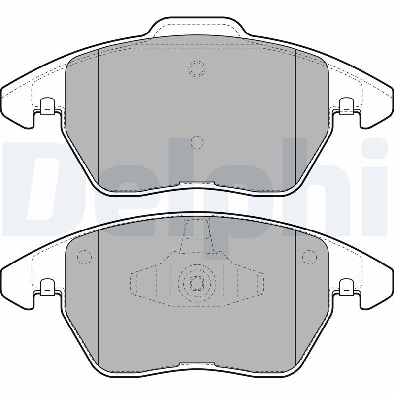 PSA 1636411080 4 Brake Pads/F