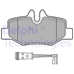 DEL-LP1939 Fren Balatasi Arka Mercedes Viano W639 03/ Vito W639 03/